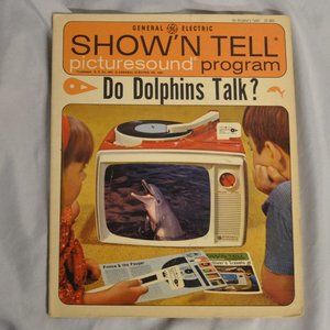 *CLOSE OUT* vintage Show N Tell picturesound 1964 Do Dolphins Talk? (148w)